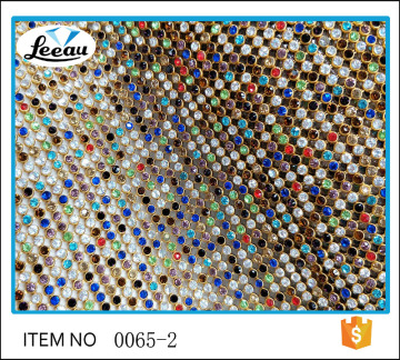 Rhinestone Mesh Trimming For Garment Mesh Sheet