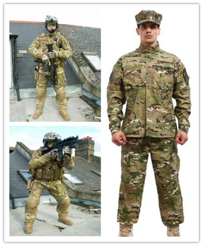 Cp Army Usmc Bdu Suit Wargame Paintball Military Uniform, with Zipper Closure, Easy for Putting on/off