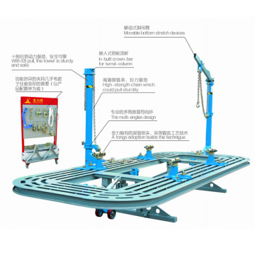 Auto Body Frame Alignment Machine - Car Straightening Bench Equipment