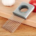 Stainless Steel Kitchen Onilon Slicer Holder For Vegetable