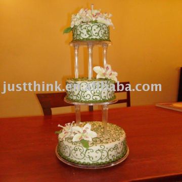 acrylic cake display rack