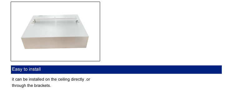 105LM LED IP65 SQUARE SURFACE PANEL LIGHT 1200X300 40W HOSPITAL LABOETORY DEDICATED