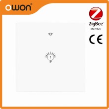 In-wall Touch Switch with 1,2,3 gang remote control designed for EU