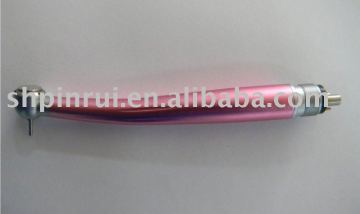 push-button high speed dental handpiece
