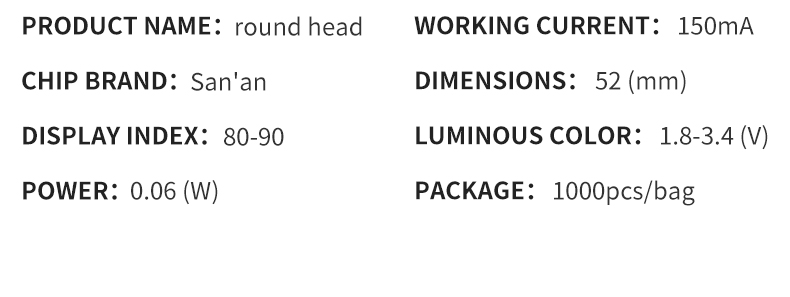 5mm Round Head 03