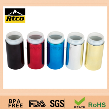 plastic plating bottle,plastic shell with chrome plating