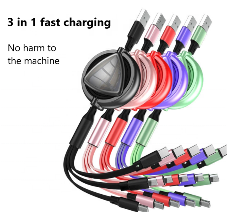 3 in 1 fast charging cable