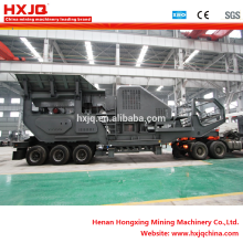Hot sell Mobile crushing station Stone rushing station