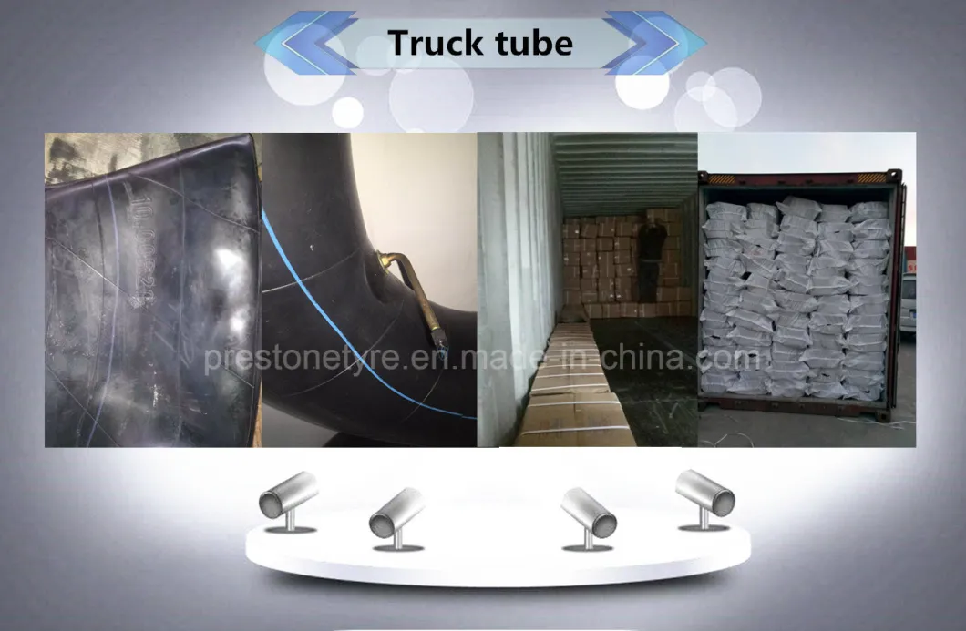 Radial Bias TBB TBR Truck Tyre Tire Butyl Natural Rubber Inner Tube 8.25-20 9.00-20 10.00-20 11.00-20 12.00-20 20'' Series