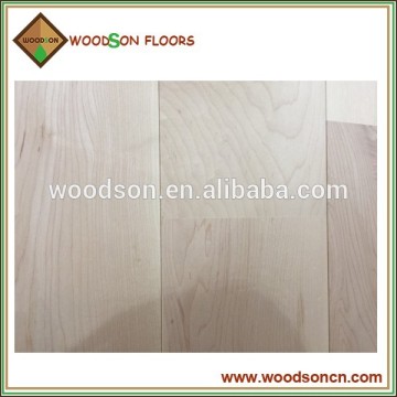 flat unfinished solid oak engineered wood flooring