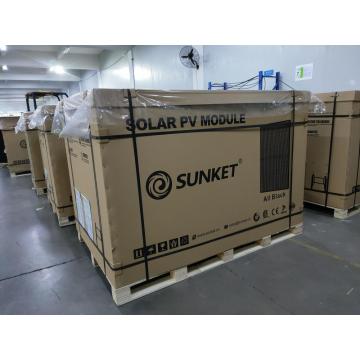 Armazém da Europa em estoque 410W All Black Solar Panle PV Módulo