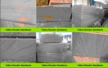 Tea Wood Sandstone, Yellow Sandstone, China Sandstone