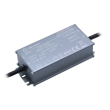 80W DC12V aluminum case IP67 waterproof power supply