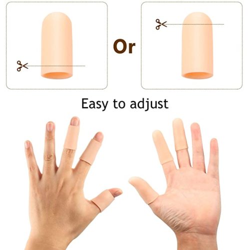 Finger Protector Finger Cots Silicone Finger Cover Cap