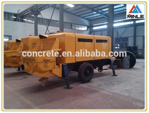 Factory supply trailer concrete pump diesel/cement concrete pump/diesel concrete pump HBTS 80-13-140R