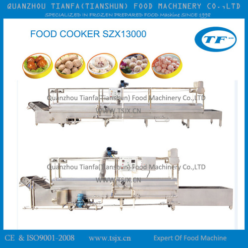 Customized Continuse Food Cooking Equipment