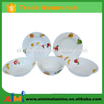 Melamine tableware, melamine plate, melamine dinner set for adult