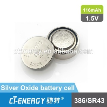 Seiko watch battery silver oxide type SR43 386 SR43SW