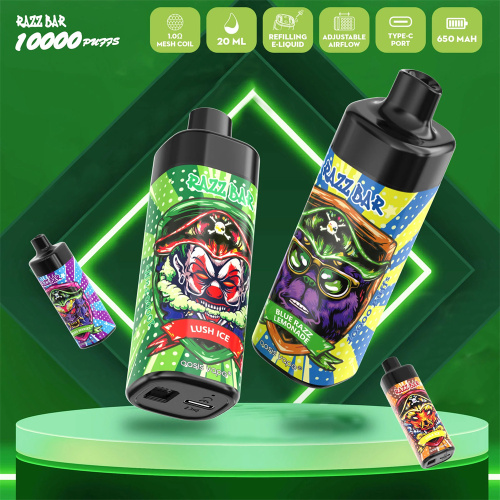 Razz Bar 10000 Puffs Disposable Vape Wholesale Spain