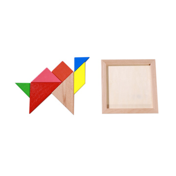 EASTOMMY खिलौने रंगीन Tangram पहेली खेल