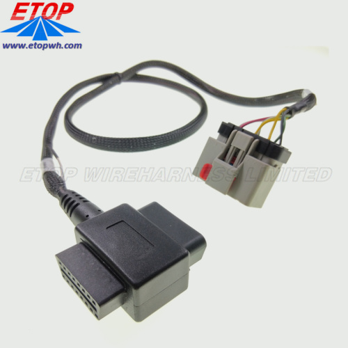 APEX 2.8MM 커넥터가 있는 J1962 OBD2 커버터 케이블