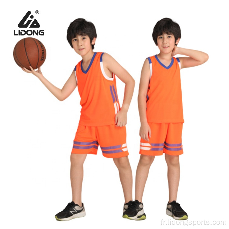 Basketball Uniforms Mens Logo Basketball Jersey pour l&#39;équipe