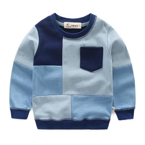 Cute Baby sweater With Hood And Collar Rib