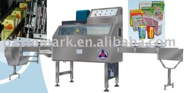 drink straw sticking machine