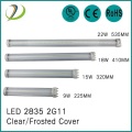 410mm 1650lm 5-letnia lampa led 2g11