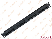 Patch Panel Cat5e UTP 24 Ports Model 2 for Structured Cabling