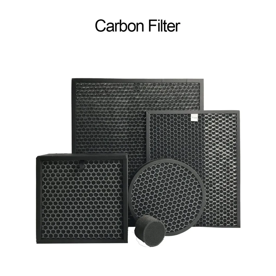 H12 H13 H14 Pleated HEPA and Carbon Air Filter Replacement for Honeywell PAC35m/JAC35m/Kj300f Series Air Purifier