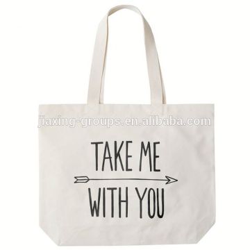 custom canvas tote bag for promotion,custom logo print and size