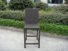 Resin Wicker Patio Furniture , Waterproof Garden Table And