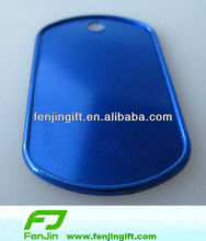 printed aluminum dog tag