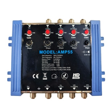 Adjustable 5x5 Gain Metal Casing Satellite Amplifier: HighFly