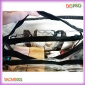 Grande tamanho saco de cosméticos PVC PRO claro maquiagem trem caso (sakmb001)