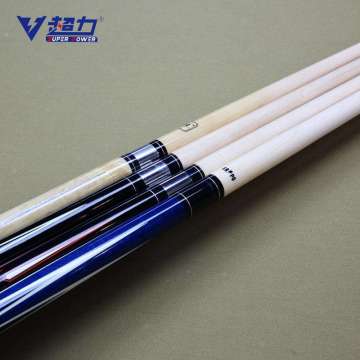 Factory Direct Cheap Price Billiard Stick Pool Cues: Maple Wood and White Ash Center Joint Cues