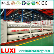 CNG bound semi-trailer ,BV & ISO11120,9-tube, cng tube cascade skid,CNG JUMBO CASCADE