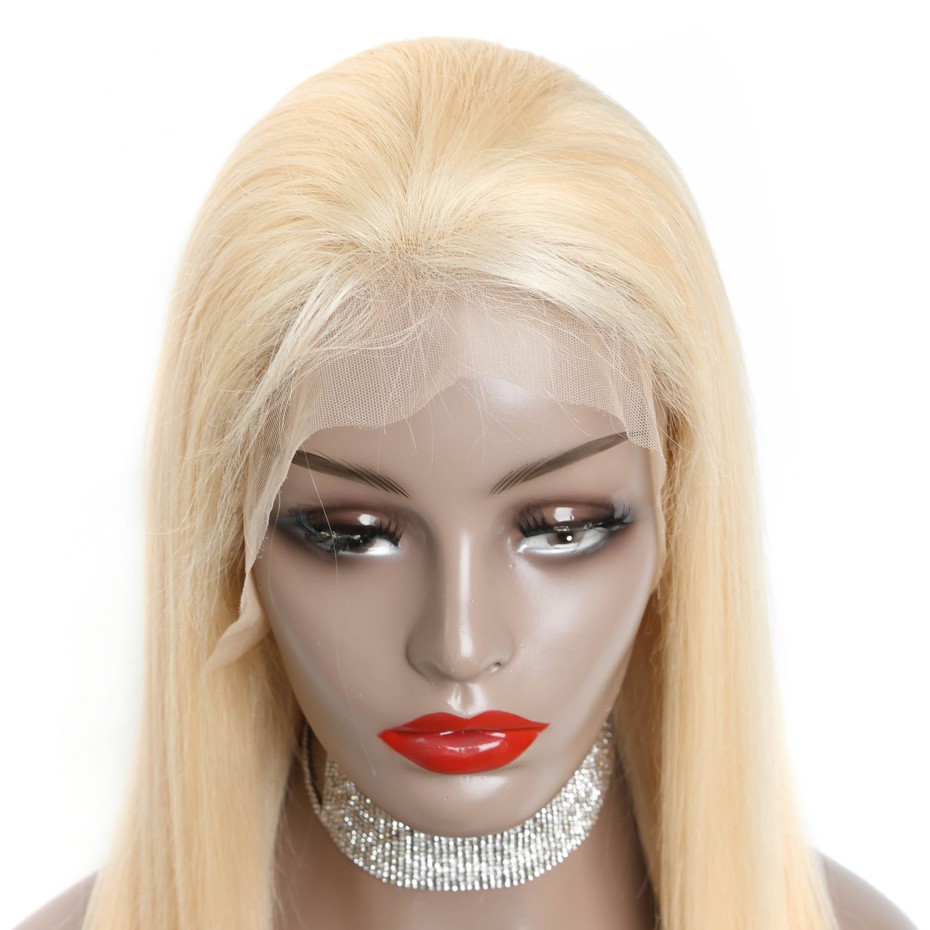 613 Blonde Lace Front Wigs Remy Brazilian 13x4 Straight Lace Front Human Hair Wigs