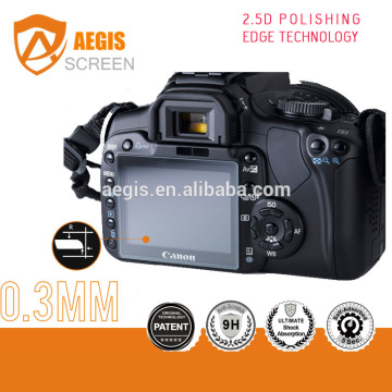 High quality ! Anti Scratch, Anti-oil, Sensitive touch, 9H tempered glass screen protector for DSLR camera