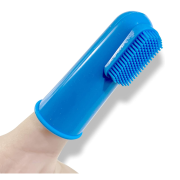 BPAフリーキャットドッグシリコンフィンガー歯ブラシ