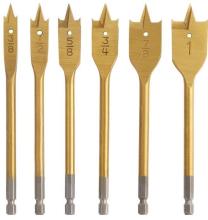 6PCS Spade Drill Bit Set