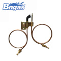 perakitan pilot gas burner komersial