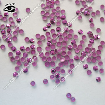 Iron on metal studs hot fix octagon studs 4mm purple for transfer