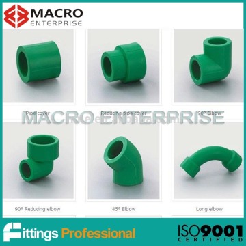 Green Water Supply PPR Pipe And PPR Fitting