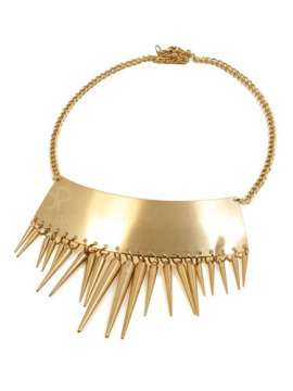 Women Gold Plated Choker Necklace