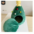 Christmas tree kennel nest winter warm pet