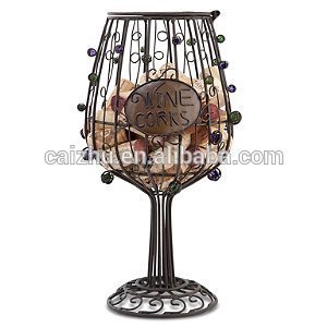 Metal Wine Cork Stand Holder Storage Metal Crafts