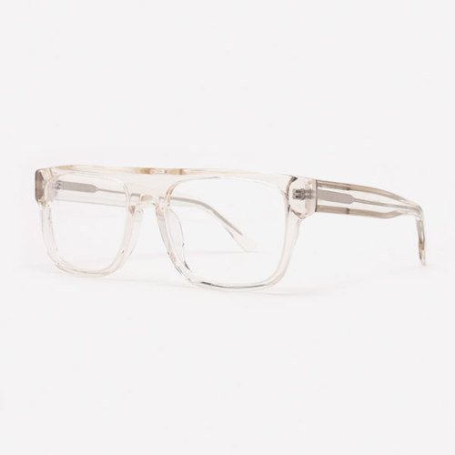 Fashion Square Acetate Men's Optical Frames