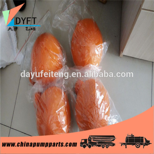 concrete pump orange concrete pump orange natural sponge cleaning ball dn125 for concrete pump pipeline